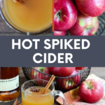 Hot spiked cider, simmered with toasty autumn spices, fresh ginger, and citrus is fall in a cup, with an edge!