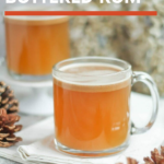 Hot buttered rum is warmly spiced and soothing on a cold winter's day. Make-ahead butter, warm cider, and spiced rum make a cozy mug of comfort.