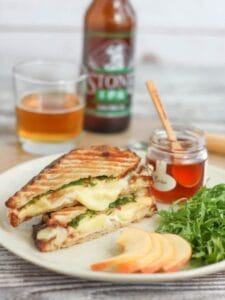 Chicken, Brie and Apple Panini