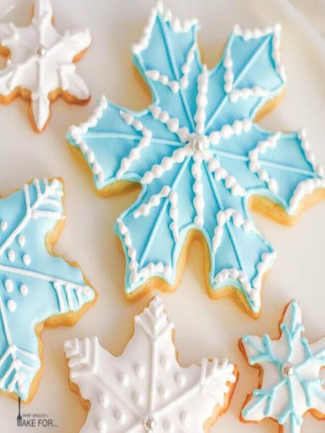 Snowflake Cookies Type Snowflake Cookies Story - What Should I Make For...