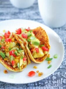Corn Pancake Breakfast Tacos