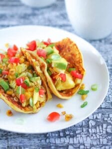 Corn Pancake Breakfast Tacos