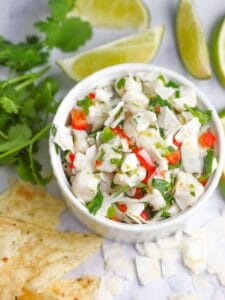 Coconut Lime Ceviche