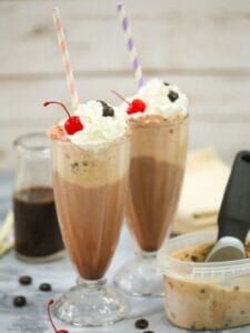 Mocha Ice Cream Soda