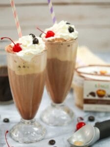 Mocha Ice Cream Soda