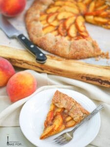 Peach Crostata