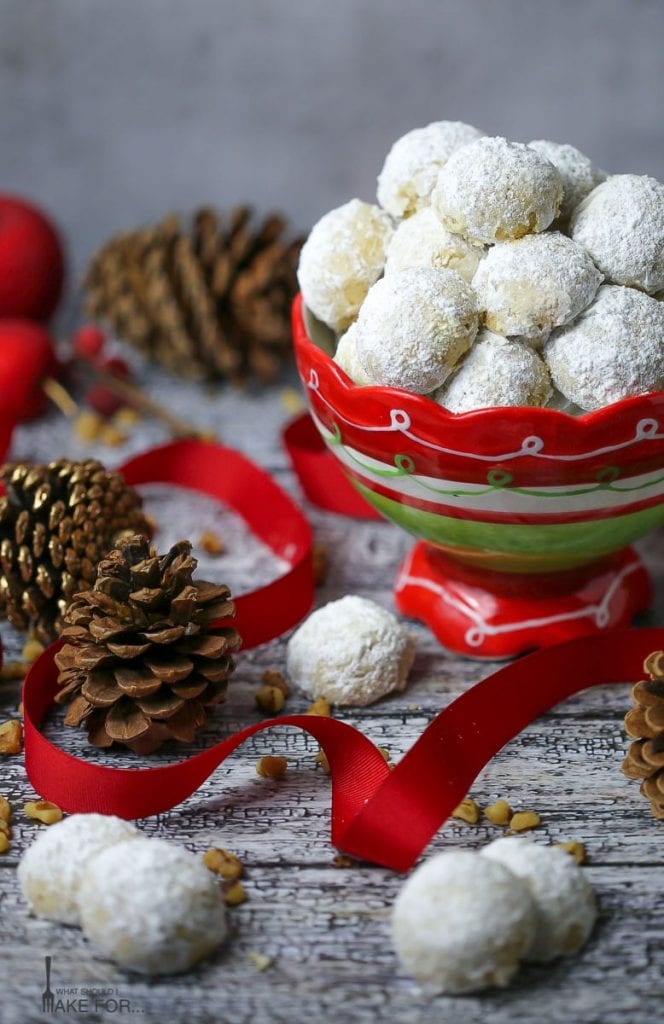 Walnut Snowball Cookies