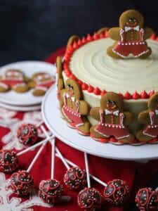 Gingerbread Man Cake