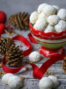 Walnut Snowball Cookies