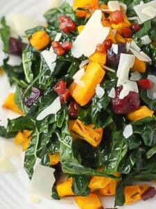 Roasted Butternut Squash and Kale Salad