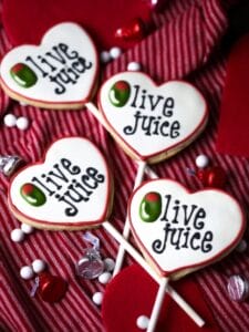 Valentine's Day Cookie Pops