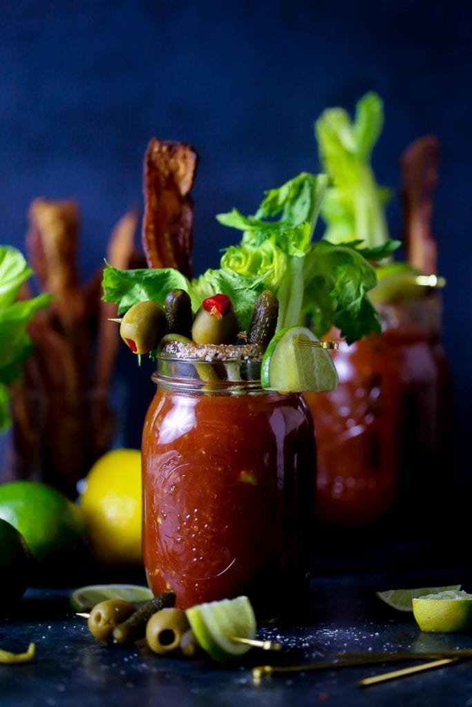 Bloody Mary with all the Fixins