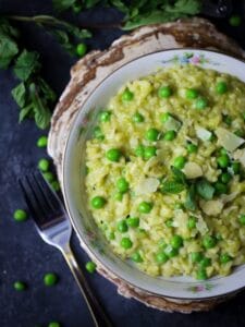 Spring Pea Risotto