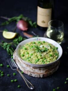 Spring Pea Risotto