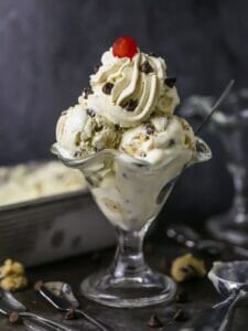 Chocolate Chip Cookie Dough No Churn Ice Cream