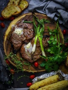 Grilled Ribeye Steaks