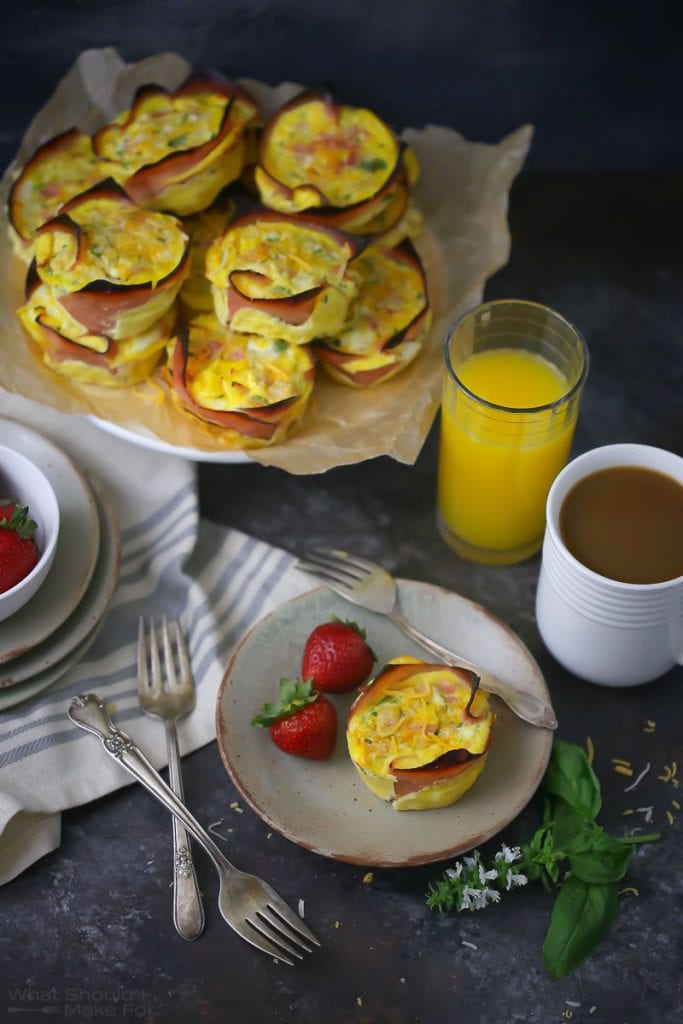 Ham and Egg Muffin Cups
