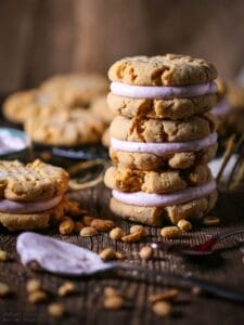 Peanut Butter and Jelly Sandwich Cookies