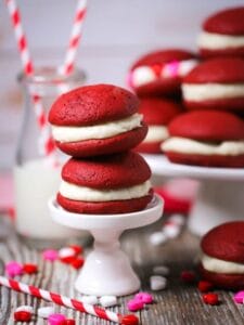 Red Velvet Whoopie Pies