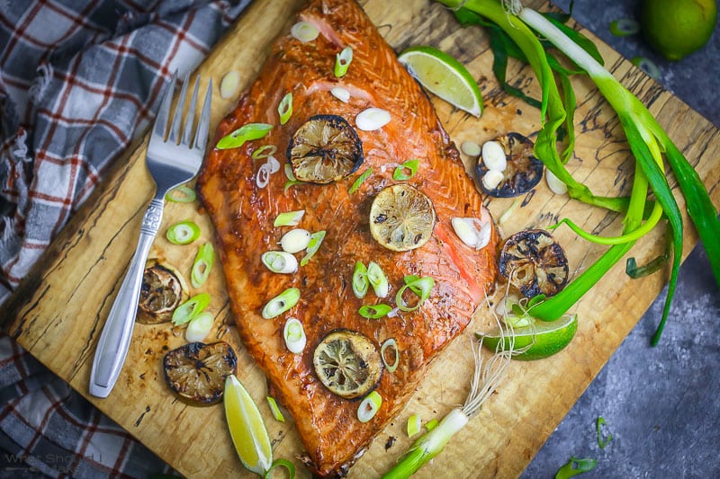 Soy and Lime Grilled Salmon