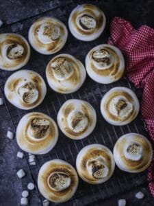 Caramel S'mores Cupcakes