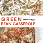 This is not your grandma's green bean casserole! Inspired by the casserole of my youth, but reimagined with fresh green beans, roasted wild mushrooms, creamy béchamel sauce, and a crispy shallot topping. This will become your favorite Thanksgiving side!