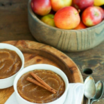 Homemade applesauce, cinnamon-ny and smooth is as easy to make as it is delicious to eat!