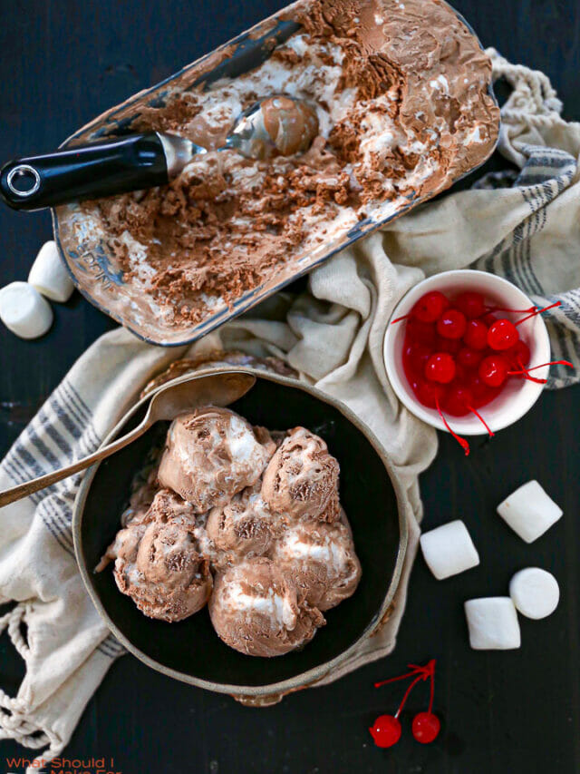 Chocolate Marshmallow Swirl Ice Cream Story What Should I Make For...