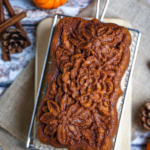 Welcome fall with this easy recipe for the BEST pumpkin bread! Super moist, packed with fall spiced pumpkin flavor, and did I mention EASY?