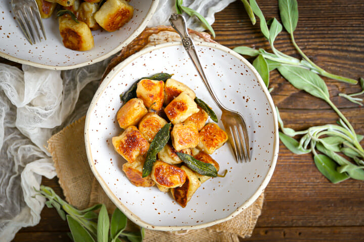 Pan Seared Gnocchi in Brown Butter Sage Sauce - What Should I Make For...