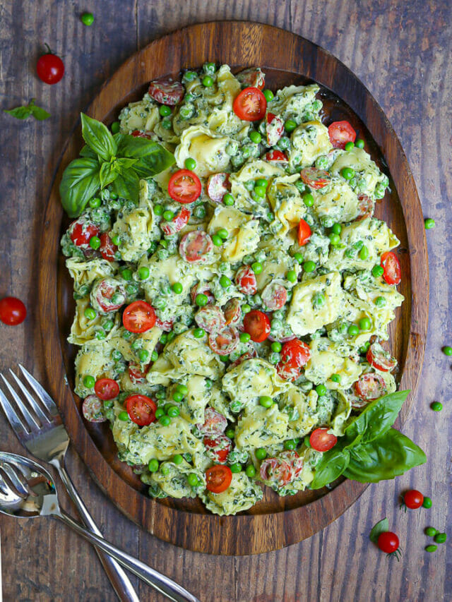 Pesto Tortellini Pasta Salad Story What Should I Make For...