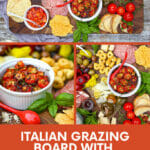 Call it an appetizer or make it a meal, this Italian grazing board with roasted tomatoes is food for the soul.