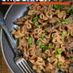 Creamy and rich, this old fashioned Beef Stroganoff is stick to your ribs comfort food that cooks up surpsingly quick!